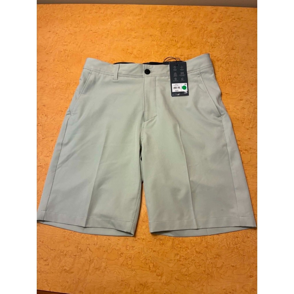 VRST Mens 30 Fairway 9" Golf‎ Shorts Light Sage Performance Stretch NWT